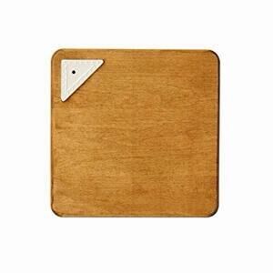 Nora Fleming Appetizer Wood Board ￼ Rare E4B Triangle Insert Flip Flop Mini